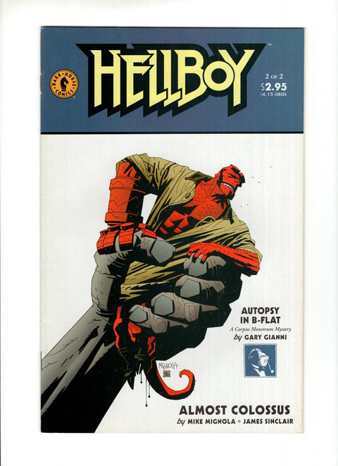 Hellboy: Almost Colossus #2  Dark Horse Comics 1996