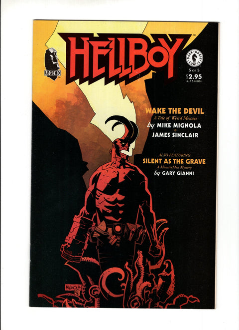 Hellboy: Wake the Devil #5  Dark Horse Comics 1996