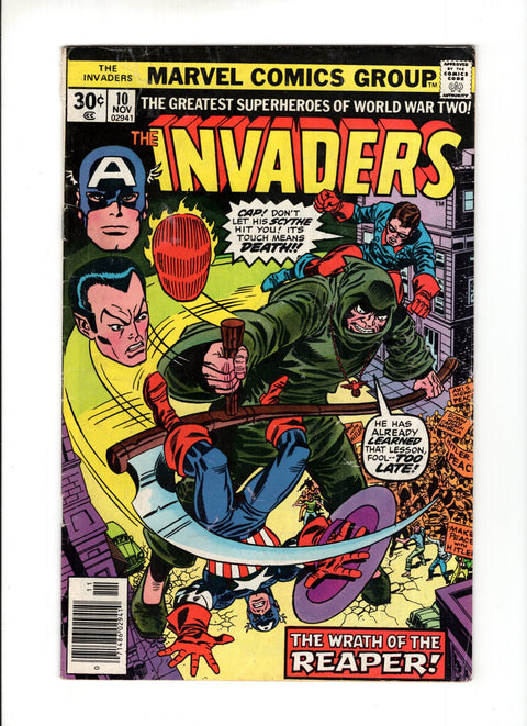 The Invaders, Vol. 1 #10A  Marvel Comics 1976