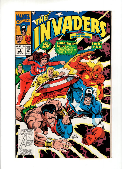 The Invaders, Vol. 2 #1A  Marvel Comics 1993