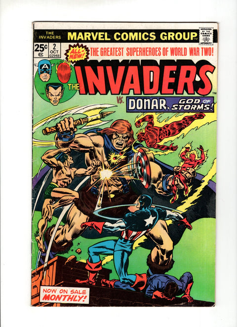 The Invaders, Vol. 1 #2  Marvel Comics 1975