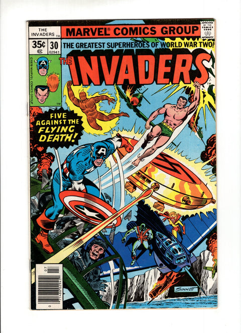 The Invaders, Vol. 1 #30A  Marvel Comics 1978