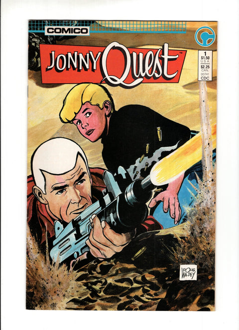 Jonny Quest #1A  Comico 1986