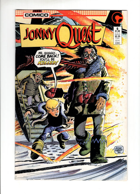 Jonny Quest #6A  Comico 1986