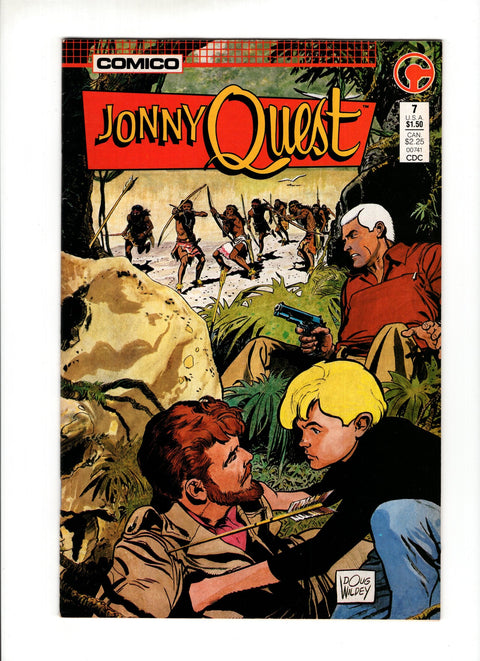 Jonny Quest #7A  Comico 1986