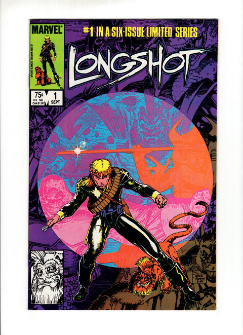 Longshot, Vol. 1 #1A First appearance of Longshot and Spiral Marvel Comics 1985