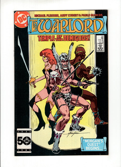 Warlord, Vol. 1 #101A  DC Comics 1986
