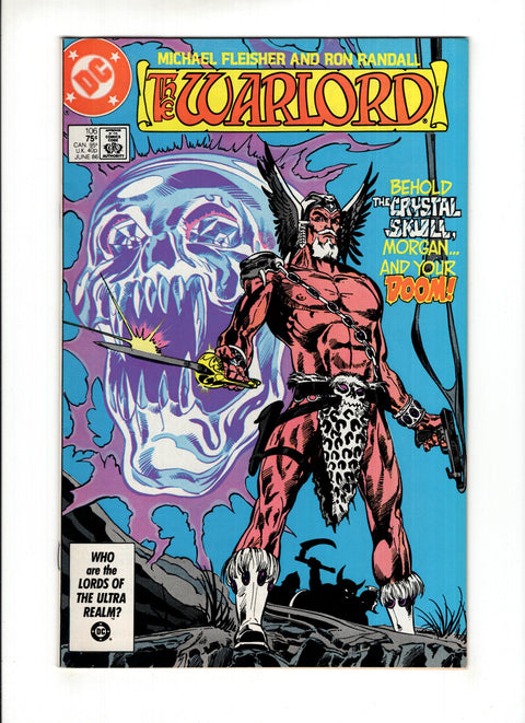 Warlord, Vol. 1 #106A  DC Comics 1986