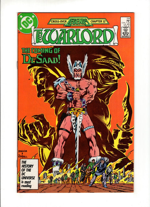 Warlord, Vol. 1 #114A  DC Comics 1987
