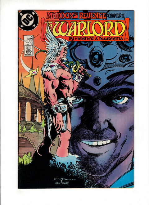 Warlord, Vol. 1 #130A  DC Comics 1988