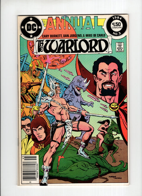 Warlord, Vol. 1 Annual #3B  DC Comics 1984