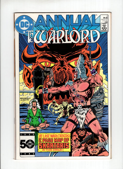 Warlord, Vol. 1 Annual #4A  DC Comics 1985