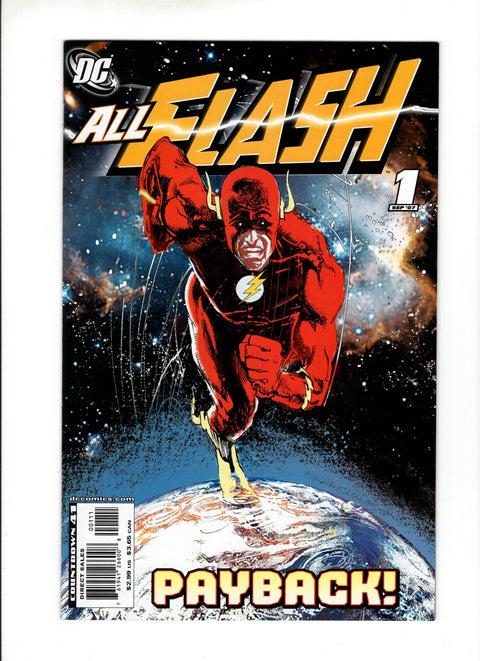 All Flash (2007) #1B Bill Sienkiewicz Variant Cover DC Comics 2007