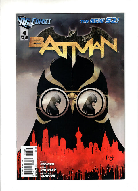 Batman, Vol. 2 #4A  DC Comics 2011