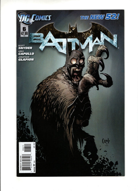 Batman, Vol. 2 #6A First appearance of the Court of Owls DC Comics 2012