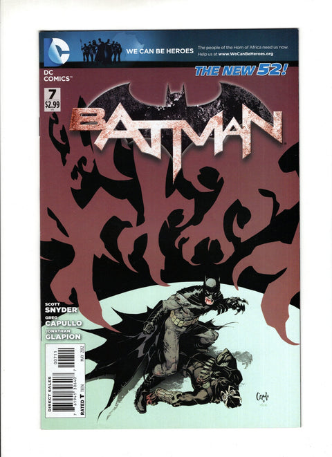 Batman, Vol. 2 #7A First full appearance of Harper Row DC Comics 2012