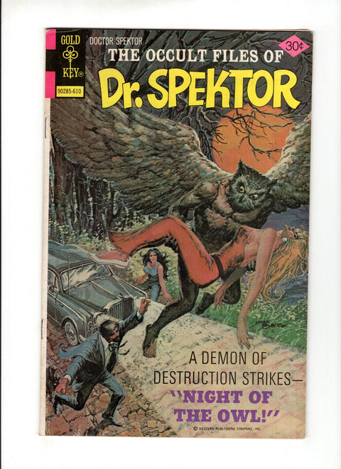 Occult Files of Doctor Spektor #22A  Western Publishing Co. 1976