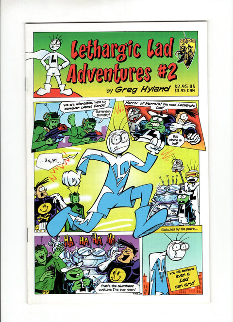 Lethargic Lad Adventures #2  Crusade Comics 