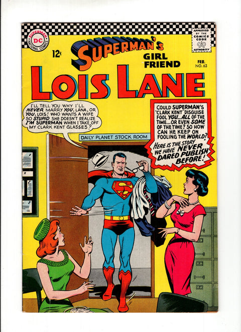 Superman's Girl Friend Lois Lane #63  DC Comics 1966