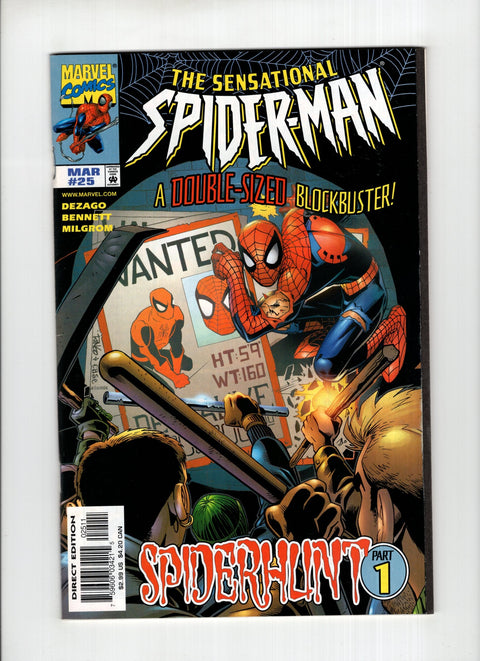 The Sensational Spider-Man, Vol. 1 #25A  Marvel Comics 1998