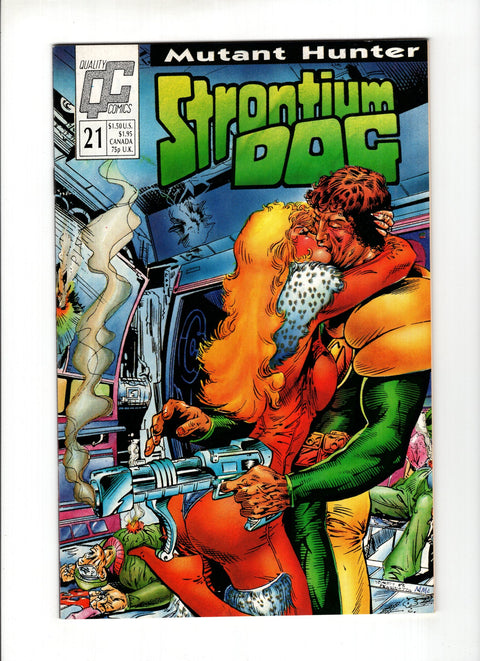 Strontium Dog (Quality Comics) #21  Quality Comics 
