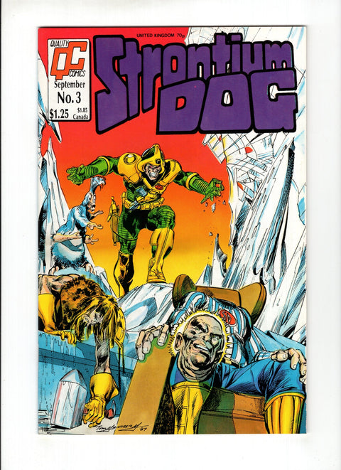 Strontium Dog (Quality Comics) #3  Quality Comics 1987