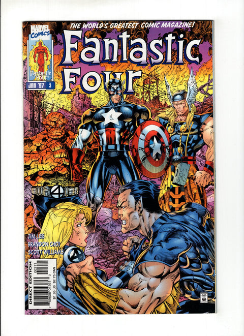 Fantastic Four, Vol. 2 #3A  Marvel Comics 1996