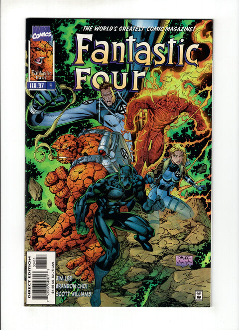 Fantastic Four, Vol. 2 #4A  Marvel Comics 1997