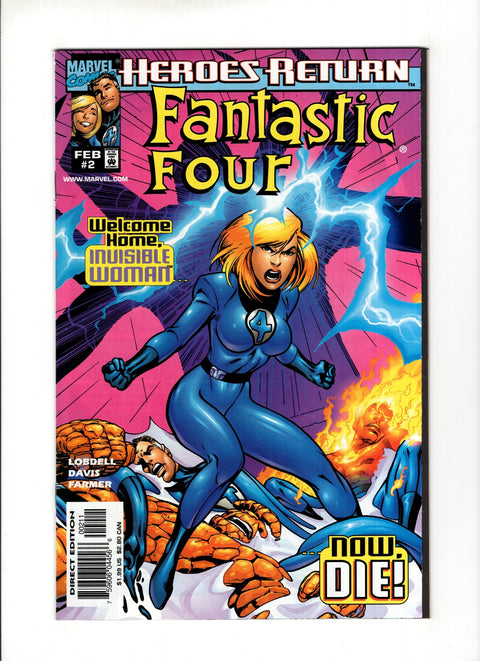 Fantastic Four, Vol. 3 #2A  Marvel Comics 1997