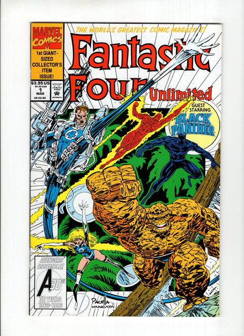 Fantastic Four Unlimited #1A  Marvel Comics 1993