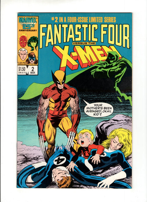 Fantastic Four Versus the X-Men #2A  Marvel Comics 1986