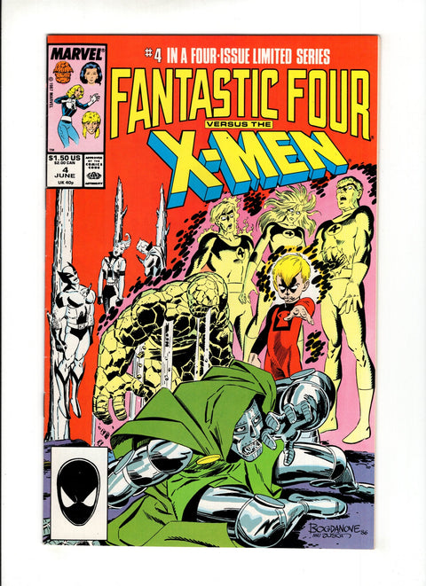 Fantastic Four Versus the X-Men #4A  Marvel Comics 1987