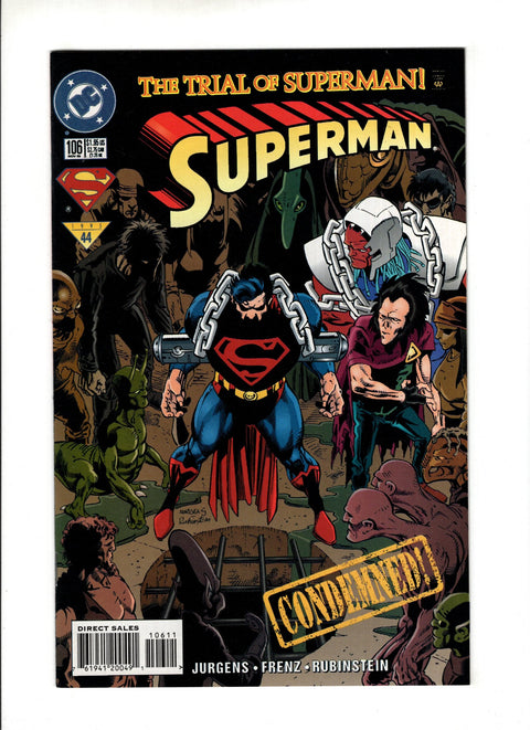 Superman, Vol. 2 #106A  DC Comics 1995
