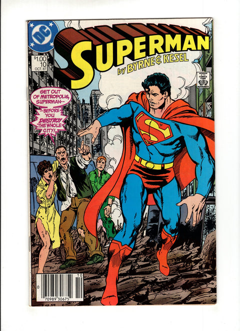 Superman, Vol. 2 #10C  DC Comics 1987