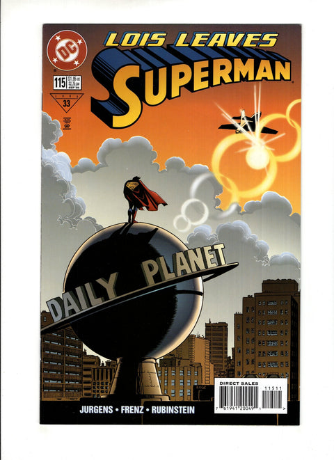 Superman, Vol. 2 #115A  DC Comics 1996