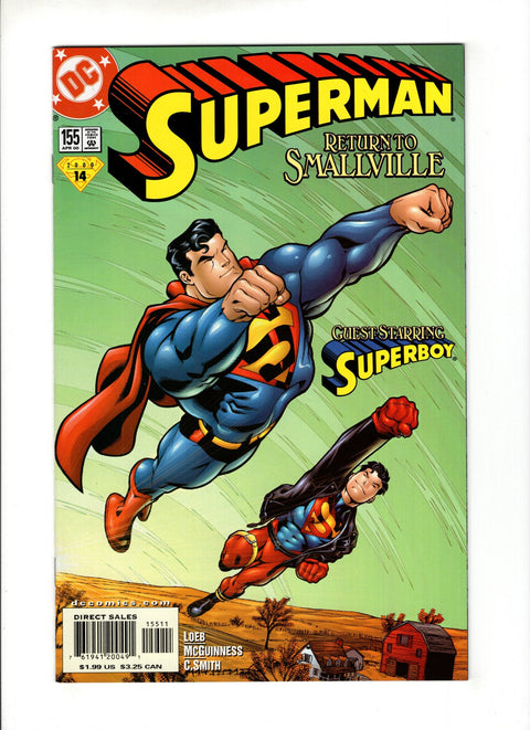 Superman, Vol. 2 #155A  DC Comics 2000
