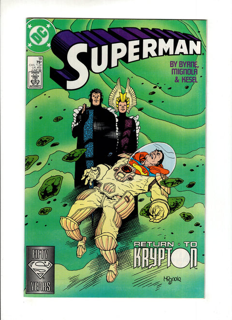 Superman, Vol. 2 #18A  DC Comics 1988