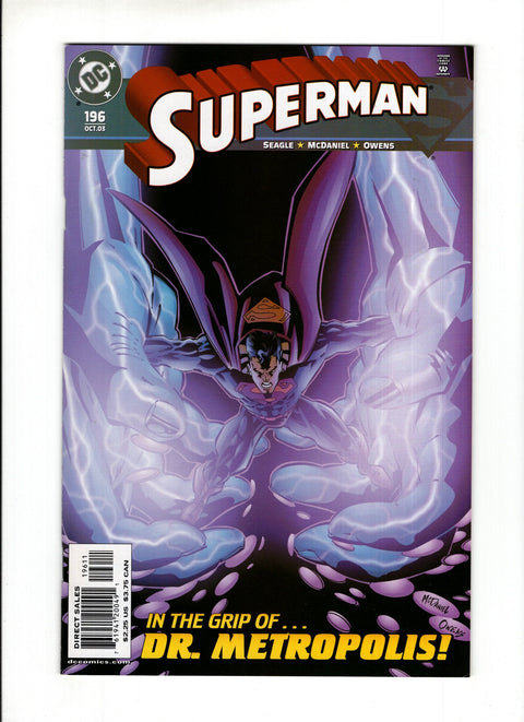 Superman, Vol. 2 #196A  DC Comics 2003