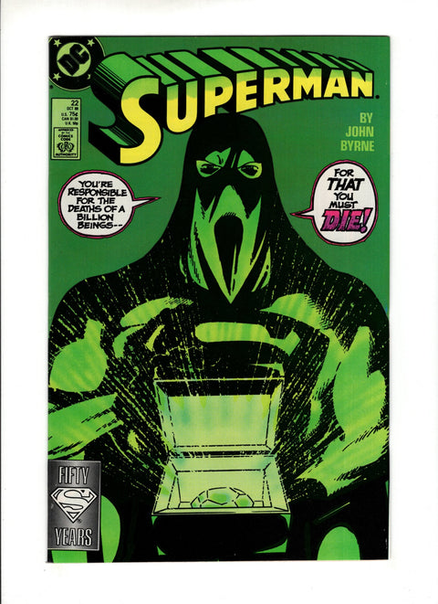 Superman, Vol. 2 #22A  DC Comics 1988