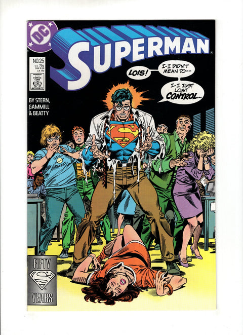 Superman, Vol. 2 #25A  DC Comics 1988