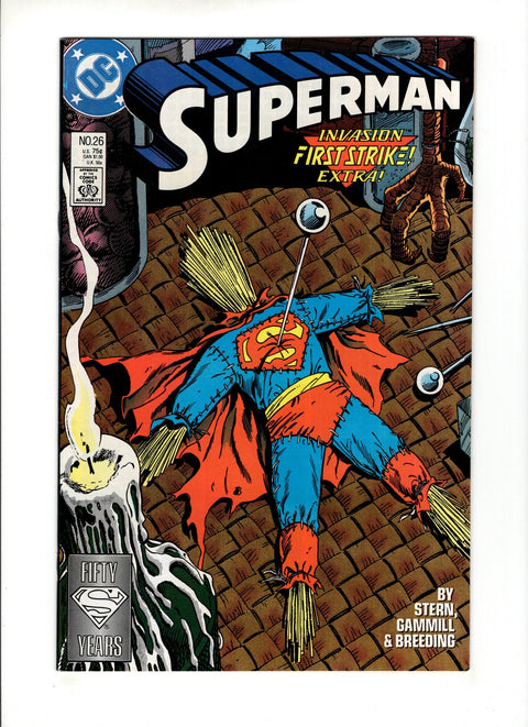 Superman, Vol. 2 #26A  DC Comics 1988