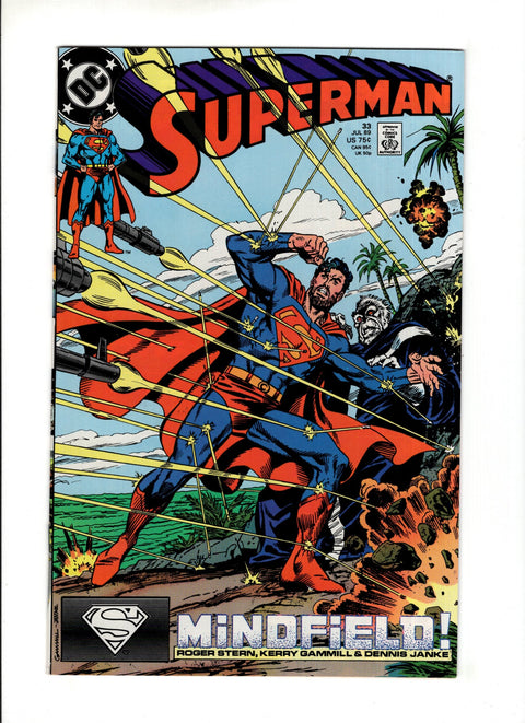 Superman, Vol. 2 #33A  DC Comics 1989