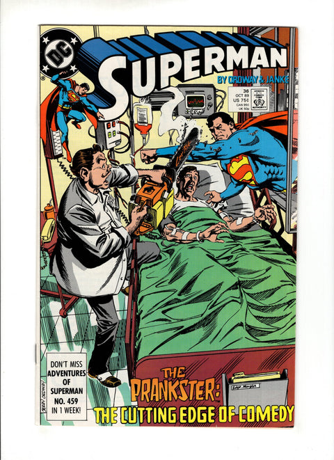 Superman, Vol. 2 #36A  DC Comics 1989