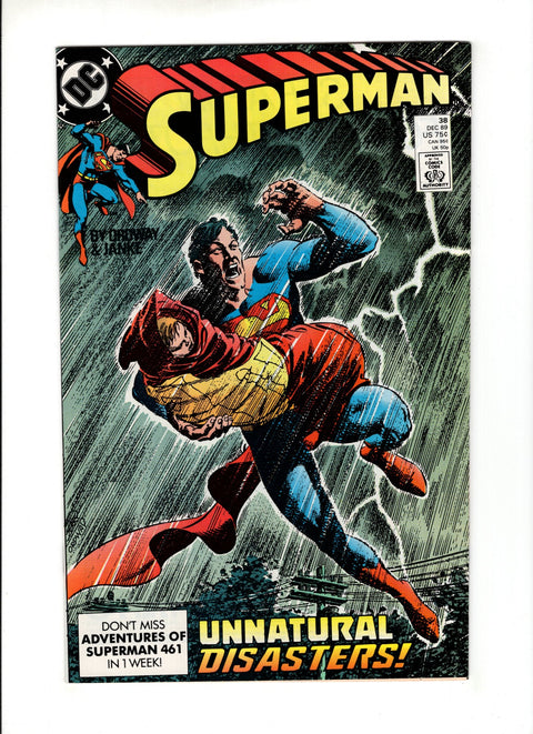 Superman, Vol. 2 #38A  DC Comics 1989