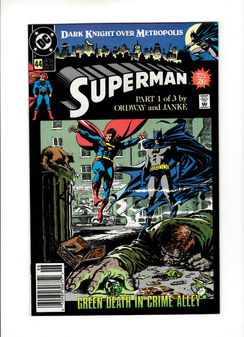 Superman, Vol. 2 #44A  DC Comics 1990