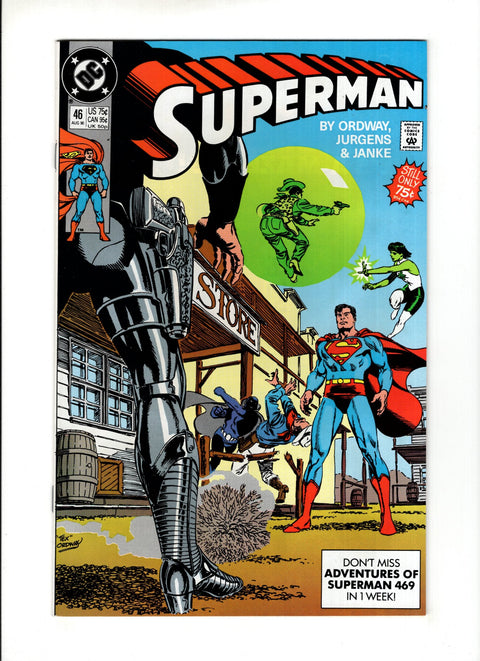Superman, Vol. 2 #46A  DC Comics 1990