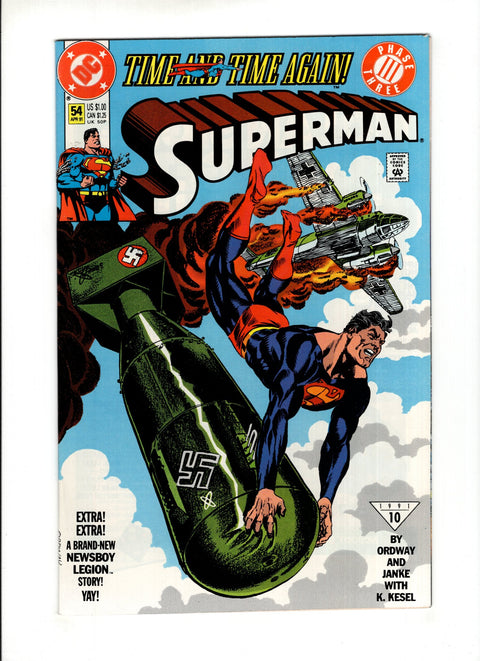Superman, Vol. 2 #54A  DC Comics 1991