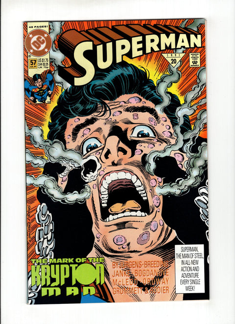 Superman, Vol. 2 #57A  DC Comics 1991