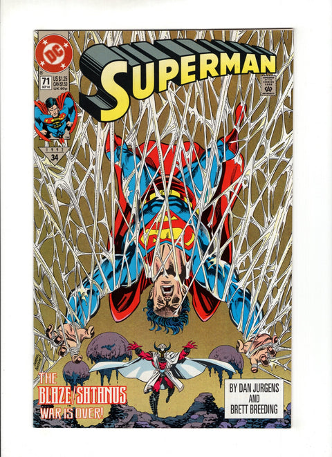 Superman, Vol. 2 #71A  DC Comics 1992