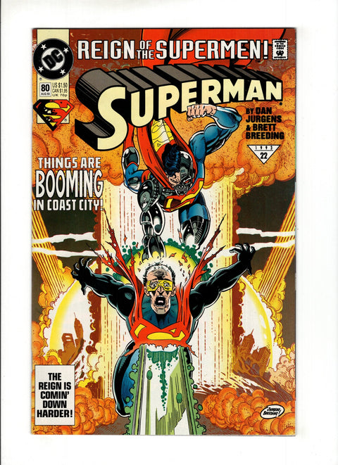 Superman, Vol. 2 #80A  DC Comics 1993